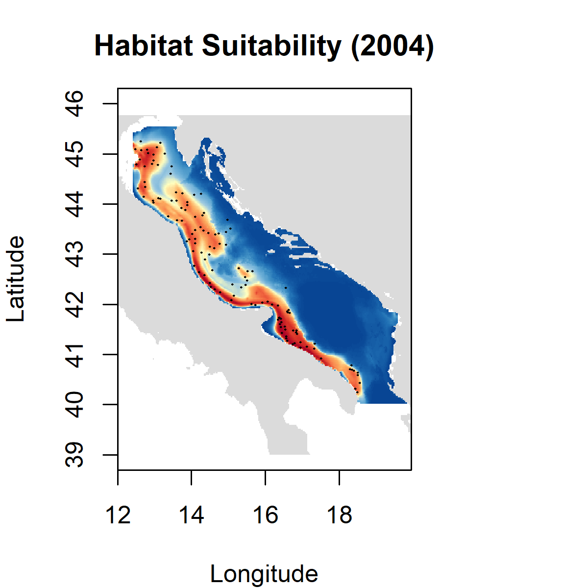 Habitat Suitability Animation